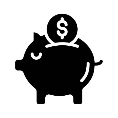 Alışverişte tasarruf veya para yönetimini temsil eden simge