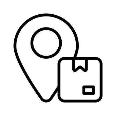 Şu inanılmaz teslimat ikonuna bakın. Modern tarzda.