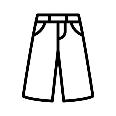 Günlük giyim tasarımı için temel t-shirt simgesi