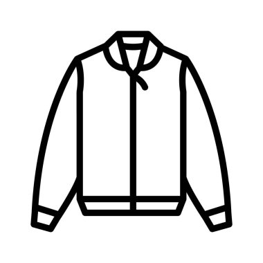 Günlük giyim tasarımı için temel t-shirt simgesi