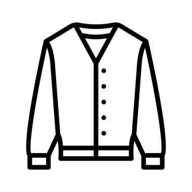 Günlük giyim tasarımı için temel t-shirt simgesi