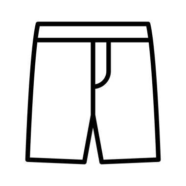 Günlük giyim tasarımı için temel t-shirt simgesi