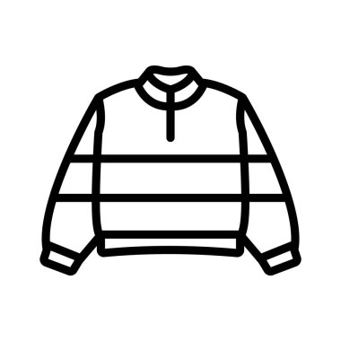 Günlük giyim tasarımı için temel t-shirt simgesi