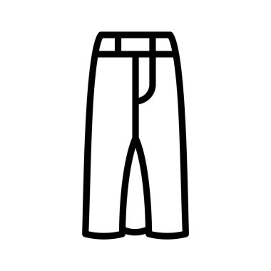 Günlük giyim tasarımı için temel t-shirt simgesi