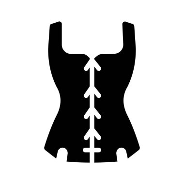 Şık, yapılandırılmış bir görünüş için korse.