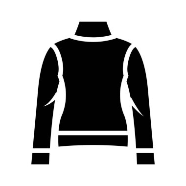 Kışın ya da gündelik kıyafet için rahat süveter simgesi