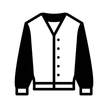 Günlük ya da kış kıyafetleri için rahat kapüşonlu ikon