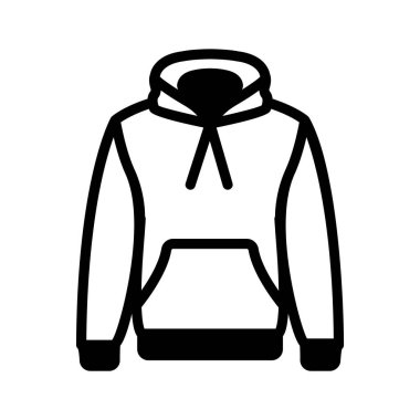 Sıradan bir kazak vektörü, katman ve konfor için ideal.