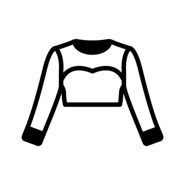 Uzun kollu üst, katman yapmak ya da yalnız giyinmek için ideal.