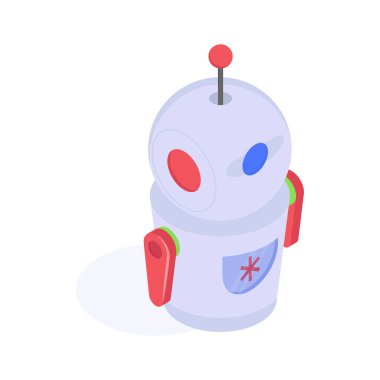 Sağlık desteği için tıbbi işlevselliği olan robot asistanı