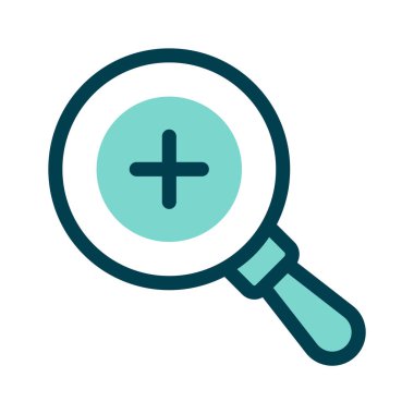 Moda biçiminde büyüteç vektör tasarımı