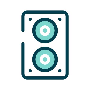 Bu mükemmel şekilde tasarlanmış hoparlör simgesini modern tarzda al