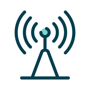 İnternet bağlantısını ya da sinyalleri temsil eden bir Wifi sembolü