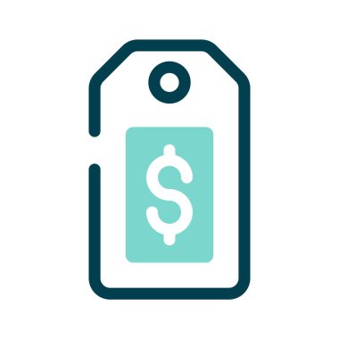 Modern stil, premium simge satış etiketi taşıyıcısı