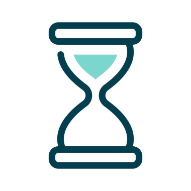 Zamanı ya da geri sayımı simgeleyen bir kum saati