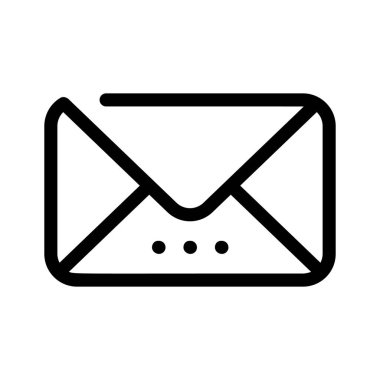 Electronic mail vector icon design, communication vector