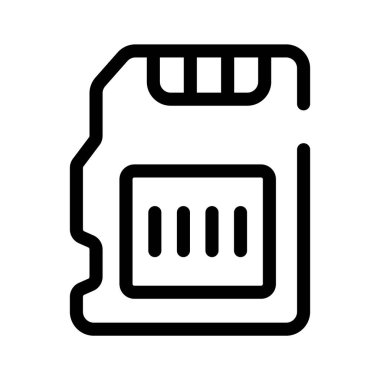 Veri depolama vektör simgesi tasarımı modern tarzda