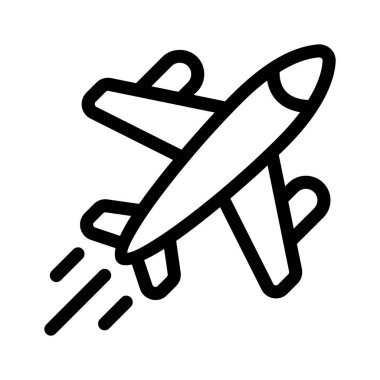 Bu inanılmaz uçak ikonunu modern tarzda alın.