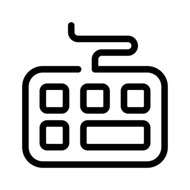 Bu yaratıcı klavye simgesini modern tarzda al