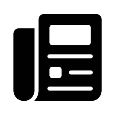 Gazetenin bu yaratıcı ikonunu modern tarzda alın.