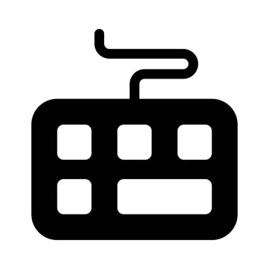 Bu yaratıcı klavye simgesini modern tarzda al