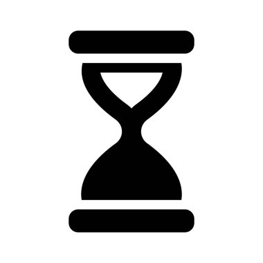 Zamanı ya da geri sayımı simgeleyen bir kum saati