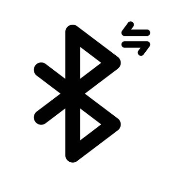 Kablosuz bağlantıyı temsil eden bir Bluetooth sembolü