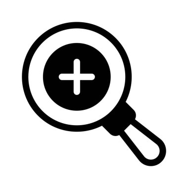 Moda biçiminde büyüteç vektör tasarımı