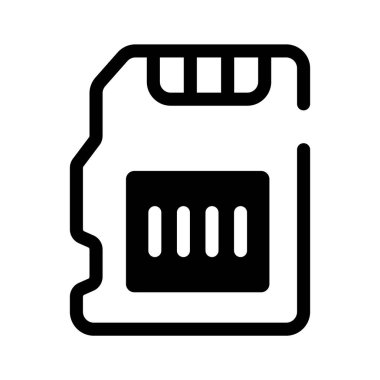 Veri depolama vektör simgesi tasarımı modern tarzda