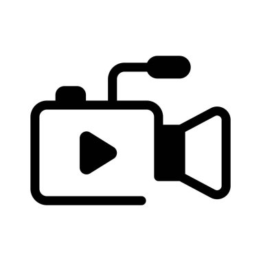 Kayıt ya da canlı yayın için bir video kamera