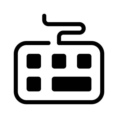 Bu yaratıcı klavye simgesini modern tarzda al