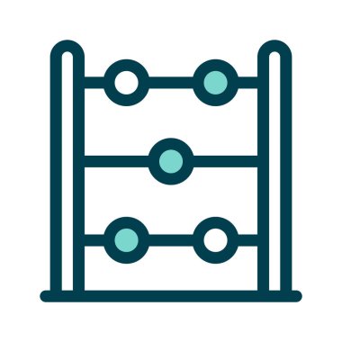 Geleneksel finansal hesaplamalar ve muhasebeyi sembolize eden bir abaküs.