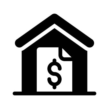 Bankaları ya da finans kurumlarını temsil eden dolar işareti olan bir bina