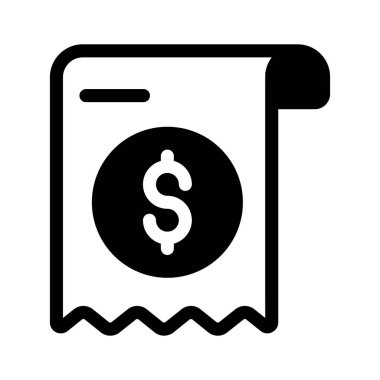 Fatura ve işlem kayıtlarını temsil eden bir mali fatura belgesi