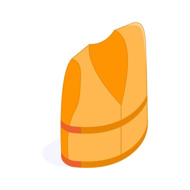 Bölgede görüş ve güvenliği sağlamak için parlak yansıtıcı yelek