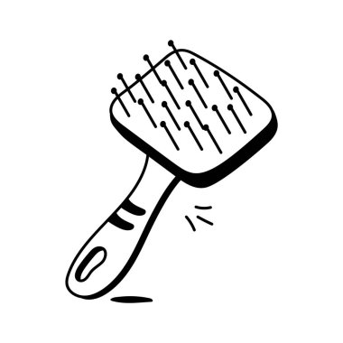 Karışıklıktan kurtulmak ve kürkünü korumak için kullanışlı bir tarak.