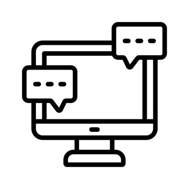 Mesajlaşma arayüzünü gösteren masaüstü ekranı