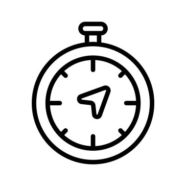 Pusula simgesi, navigasyon ve yönsel iletişim araçları kavramı