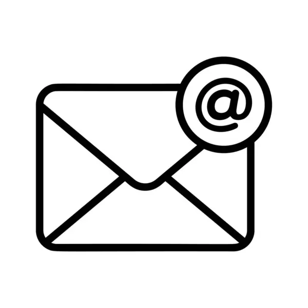 E- posta ve dijital iletişimi sembolize eden zarf simgesi