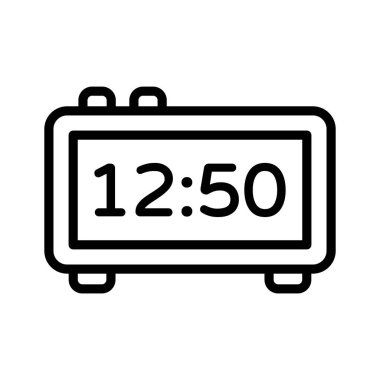 Dijital saati saat ve dakika olarak gösteren saat