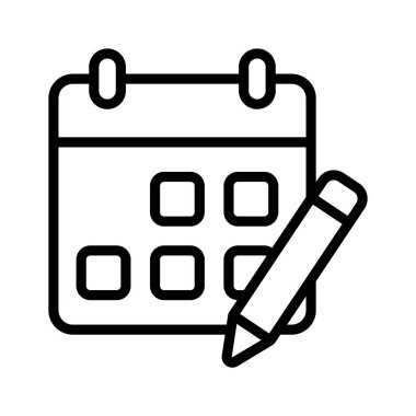 Zamanlamaların kişiselleştirilmesini simgeleyen kalem ve takvim