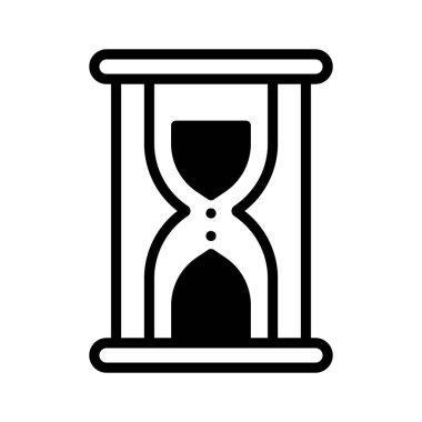 Kum saati simgesi zaman tükenmesini ya da geri sayımları simgeliyor