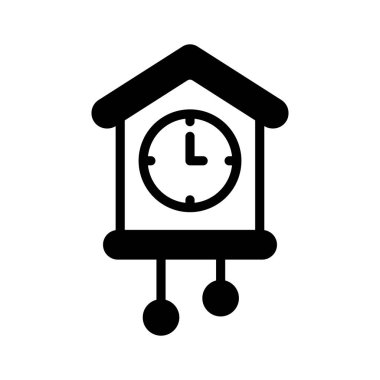 Şu muhteşem guguklu saat ikonuna bir bakın.