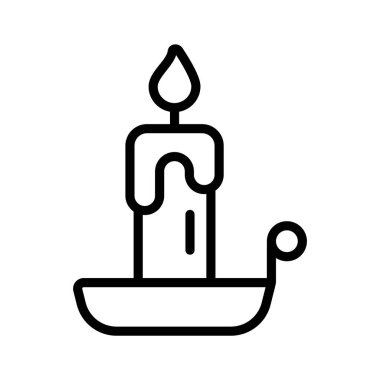 Dekoratif mum dingin ve rahatlatıcı bir ortam yaratır.