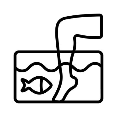 Ayak spa tedavileri için balık terapi tankı