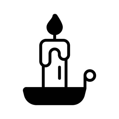 Dekoratif mum dingin ve rahatlatıcı bir ortam yaratır.