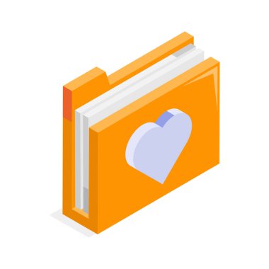 Sevgi, organizasyon ve dijital depolamayı sembolize eden dizin simgesi.