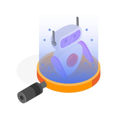 Yapay bir çevreyi kapsayan, yeniliği temsil eden gelecekçi bir kubbe.