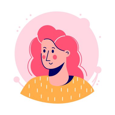 Modern tarzda bu inanılmaz kadın avatarı ikonuna bir bakın.