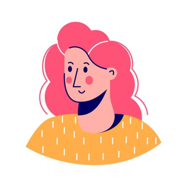 Modern tarzda bu inanılmaz kadın avatarı ikonuna bir bakın.